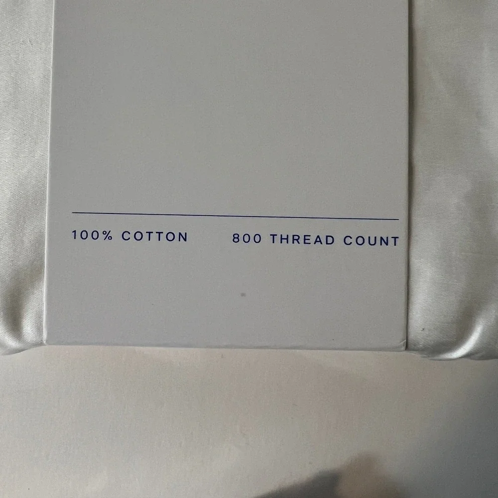 Charter‎ Club Sleep Luxe Collection 2 Standard Pillowcases Cotton 800 TC NIP#1